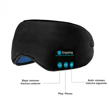 Antifaz Con Audifonos Para Dormir